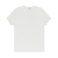 Courrèges Bumpy Contrast Ringer T-Shirt "White"