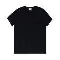Courrèges Bumpy Contrast Ringer T-Shirt "Black"