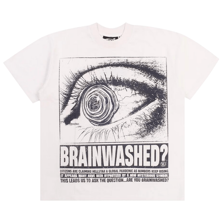 Hellstar Eyeball T-Shirt "White"