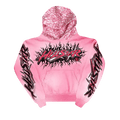 Hellstar Brainwashed With Brain Hoodie "Pink"