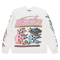 Hellstar Pixel Long-Sleeve Tee "White"