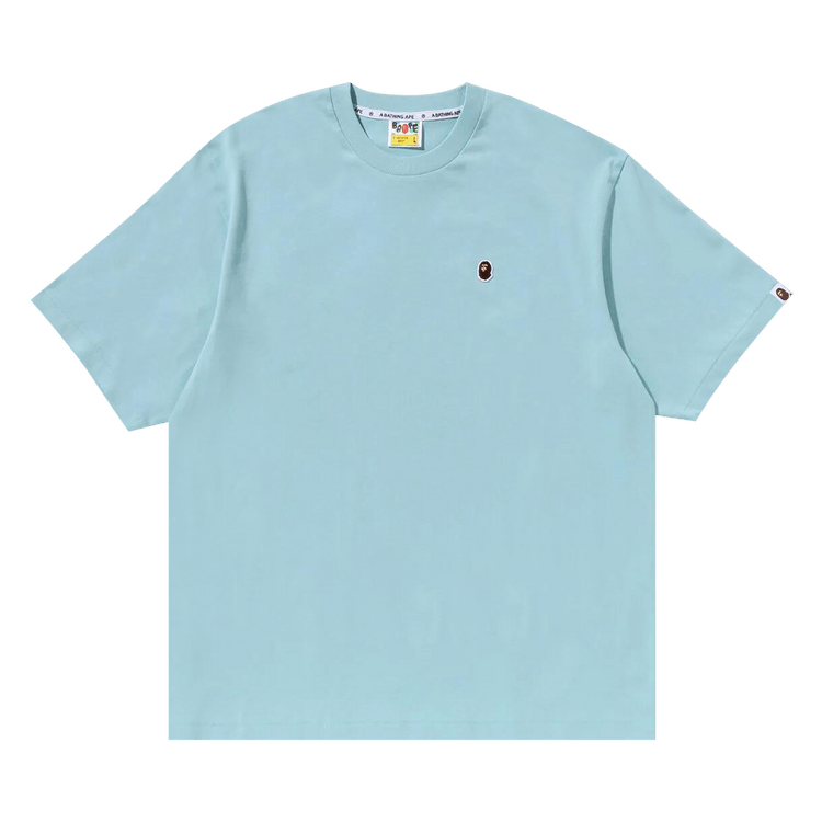 BAPE Ape Head One Point Relaxed Fit Tee "Sax"