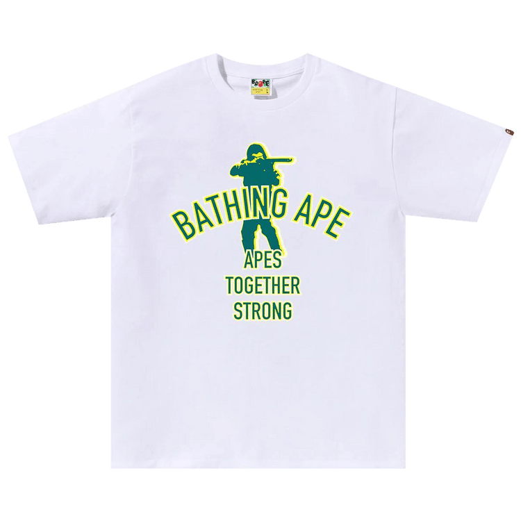 BAPE Soldier ATS Tee "White"