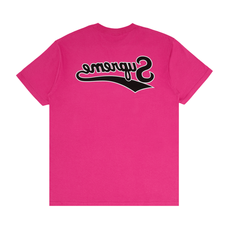 Supreme Backwards Tee "Fuchsia"