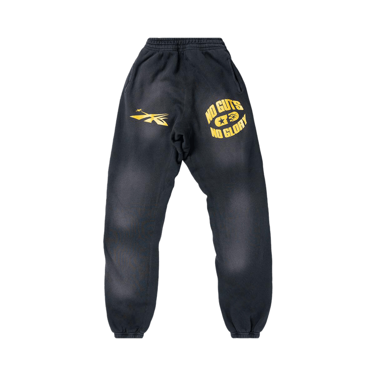Hellstar No Guts No Glory Sweatpants "Vintage Black"