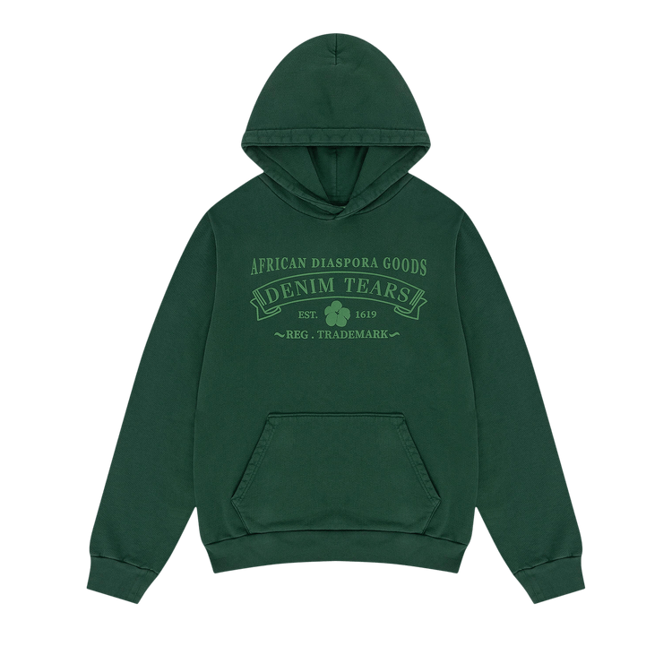 Denim Tears ADG Hoodie "Washed Green"