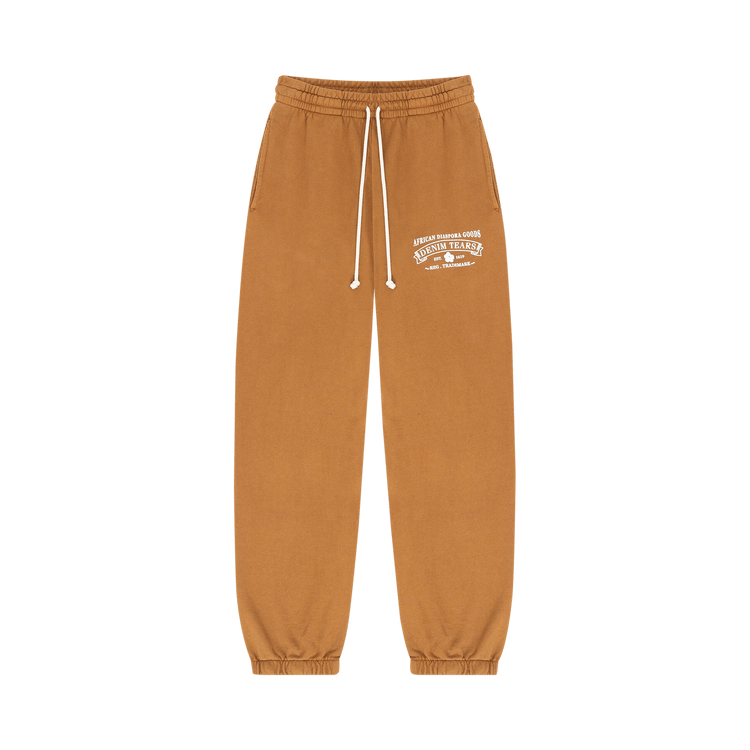 Denim Tears ADG Sweatpants "Washed Brown"