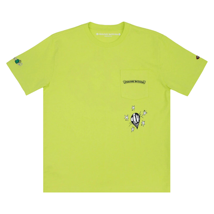 Chrome Hearts Matty Boy Link T-Shirt "Lime Green"
