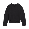 Helmut Lang Distressed Ribbed Sweater "Black"