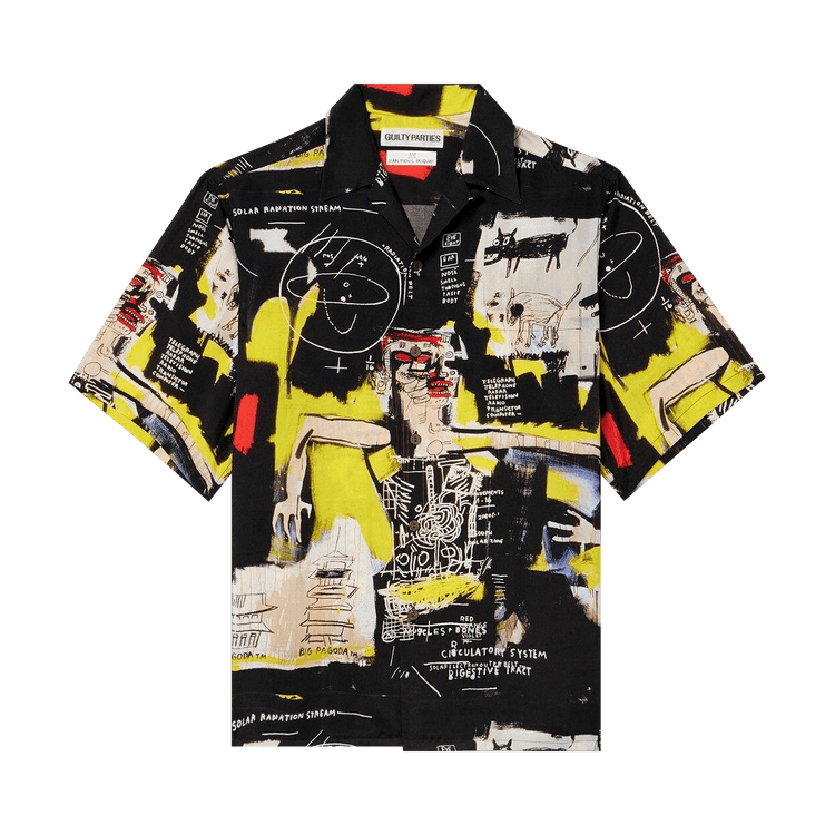 Wacko Maria x Jean-Michel Basquiat Short-Sleeve Hawaiian Shirt (Type-1) "Multicolor"