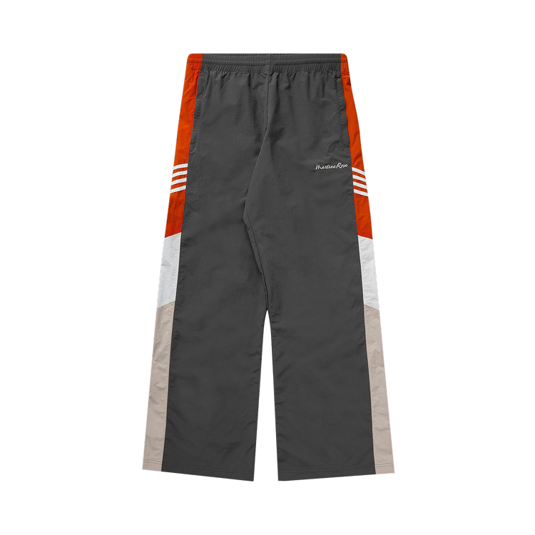 Martine Rose Woven Wide Leg Track Pant "Grey/Orange/Beige"