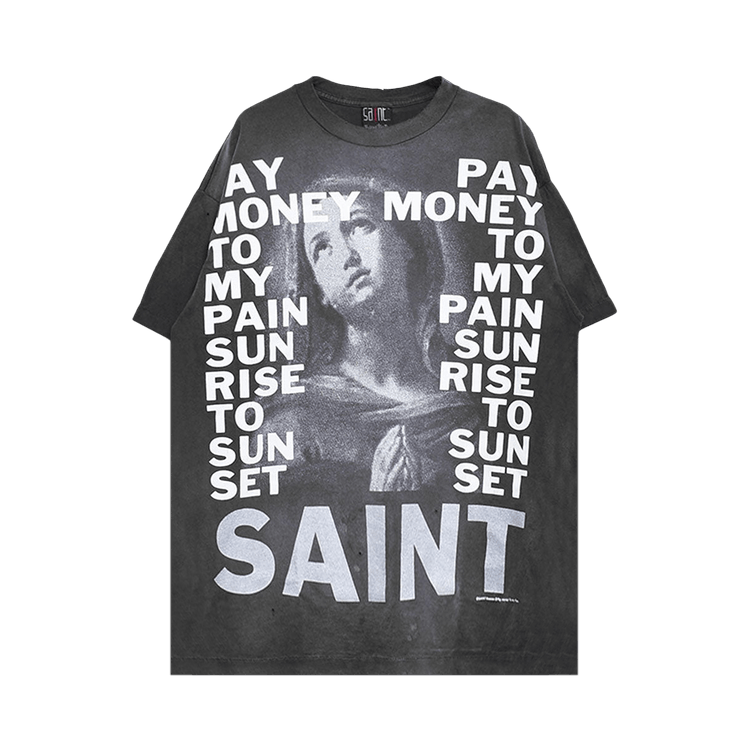 SAINT Mxxxxxx Stay Real Tee "Black"