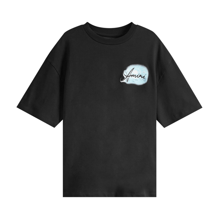 Amiri Airbrush Oversized Tee "Black"