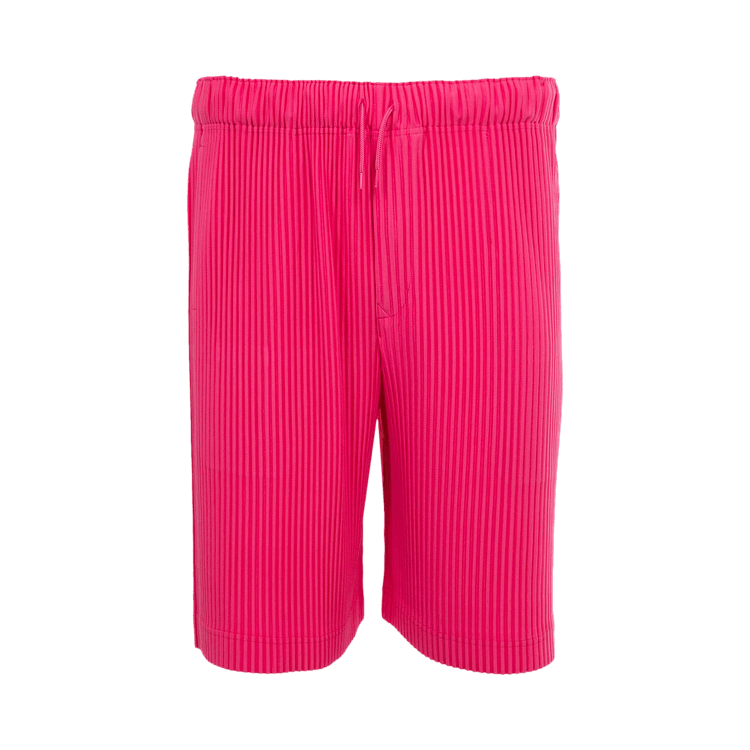Issey Miyake Colorful Pleats Shorts "Deep Pink"