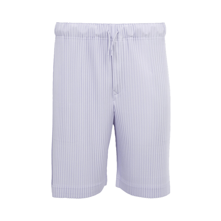 Issey Miyake Colorful Pleats Shorts "Soft Lavender"