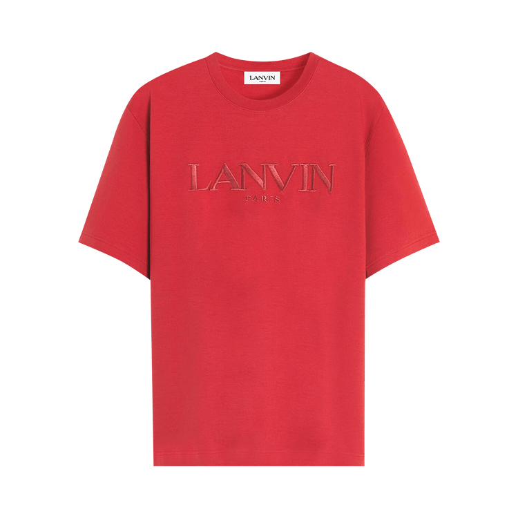 Lanvin Logo T-Shirt "Turkish Red"