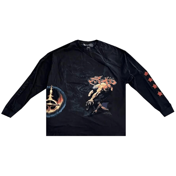 Cactus Jack by Travis Scott Utopia Circus Maximus Sound Long-Sleeve Tee "Black"
