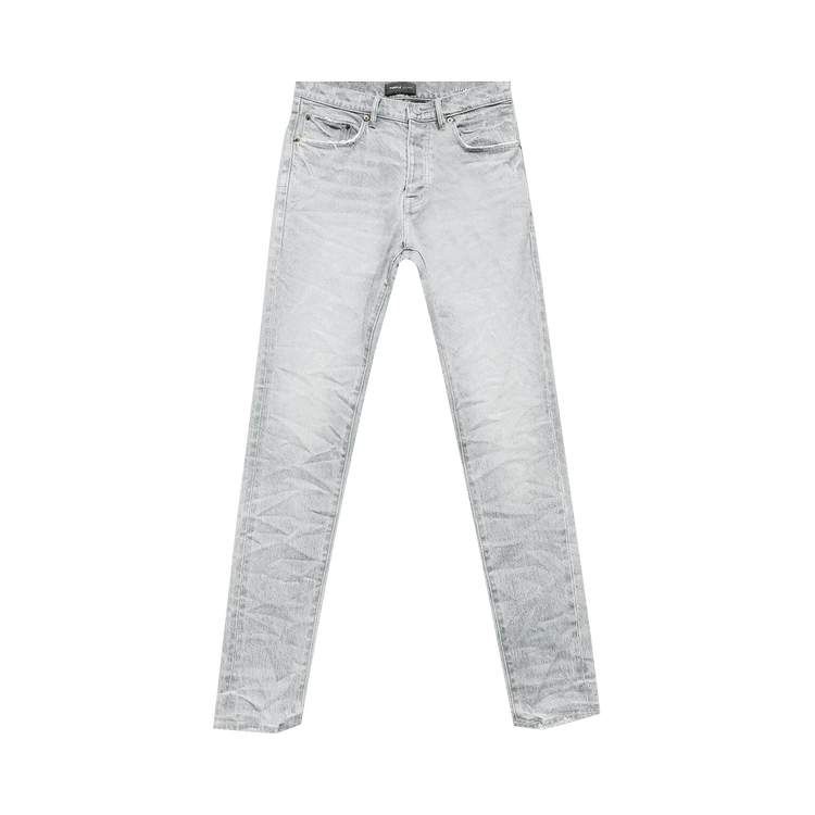 PURPLE BRAND Low Rise Slim Jeans "Grey"