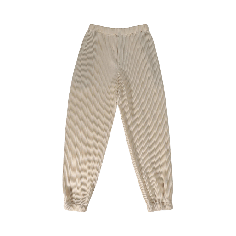 Homme Plissé Issey Miyake MC June Pants "Vanilla White"