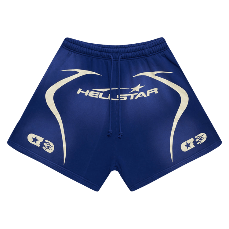 Hellstar Warm Up Shorts "Blue"