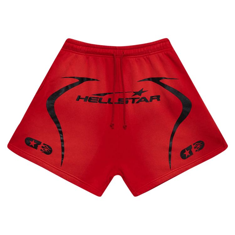 Hellstar Warm Up Shorts "Red"
