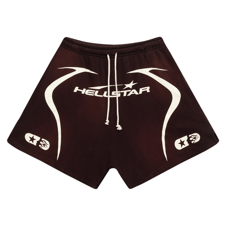 Hellstar Warm Up Shorts "Brown"