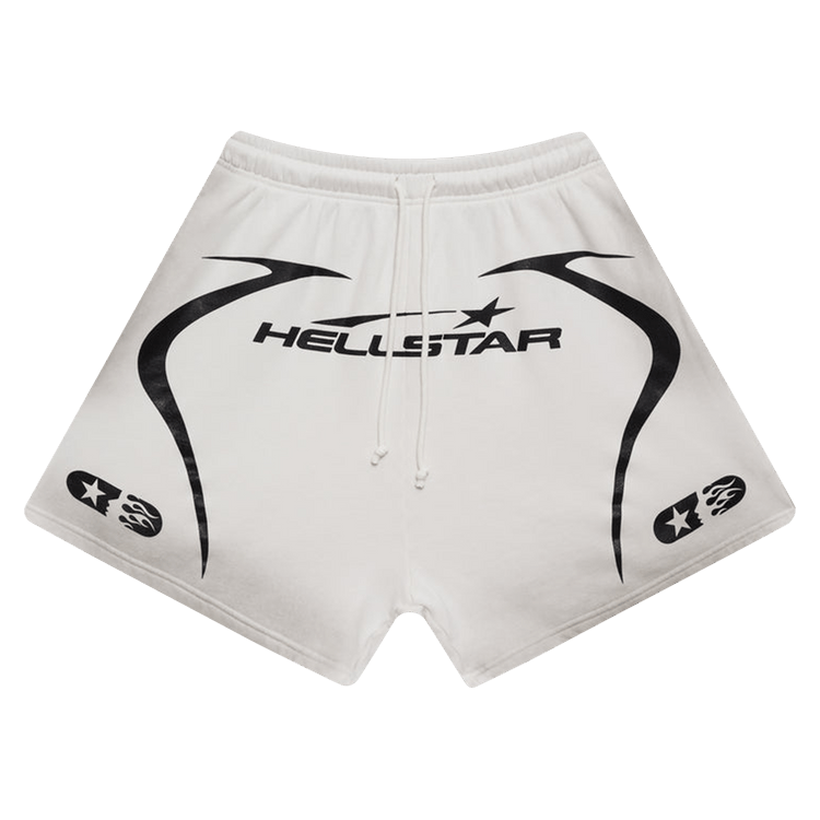 Hellstar Warm Up Shorts "White"