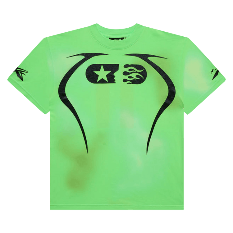 Hellstar Warm Up T-Shirt "Neon Green"