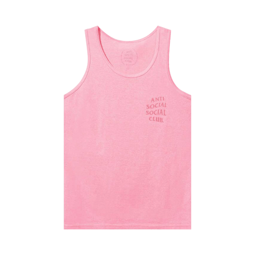 Anti Social Social Club Goodbye Summer Tank Top "Pink"