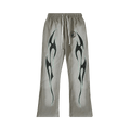 Hellstar Future Flame Sweatpants "Grey"