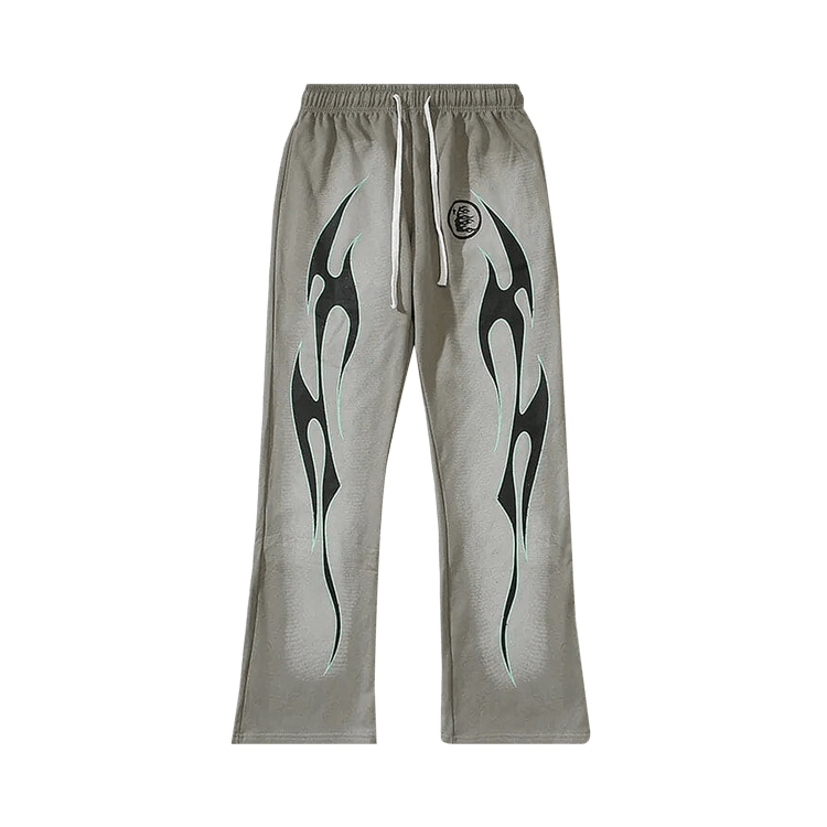 Hellstar Future Flame Sweatpants "Grey"
