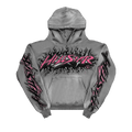 Hellstar Future Flame Hoodie "Grey"