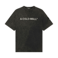 A-Cold-Wall* Overdye Logo T-Shirt "Onyx"