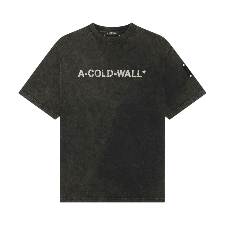 A-Cold-Wall* Overdye Logo T-Shirt "Onyx"