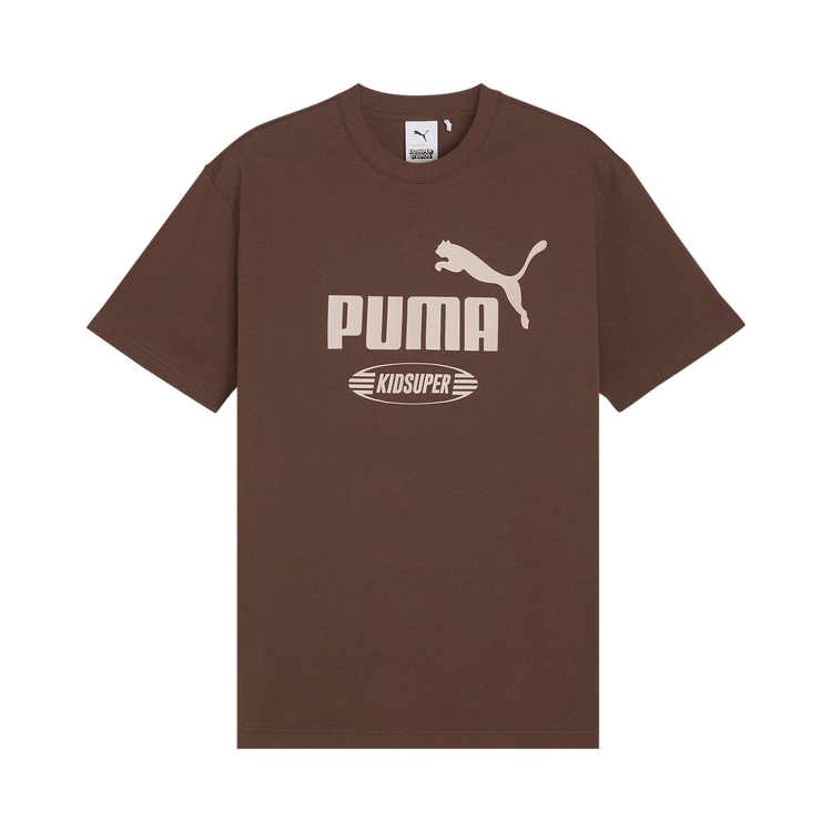 Puma x KidSuper Graphic Tee "Chestnut Brown"