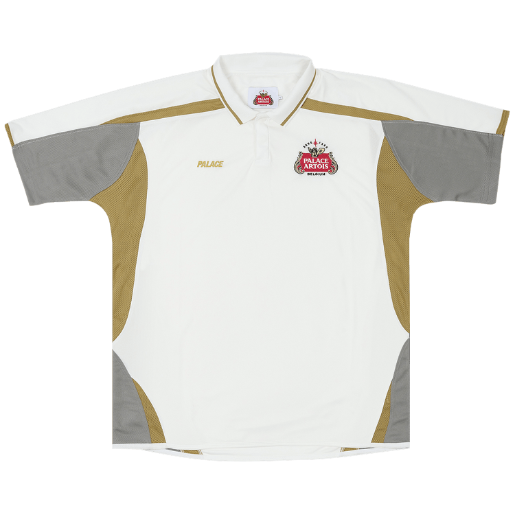 Palace x Stella Artois Tech Polo "White"