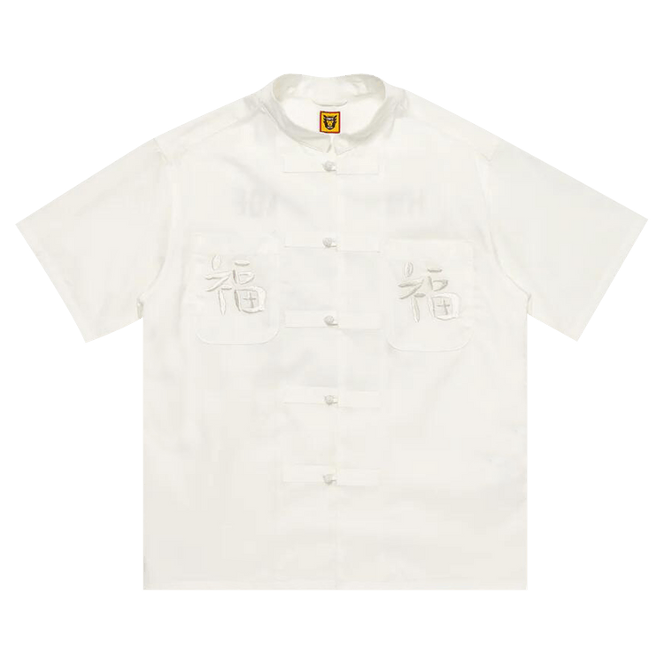 Human Made China Short-Sleeve Shirt "White"