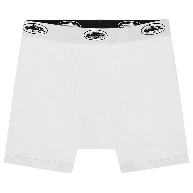 Corteiz Alcatraz Boxers (3 Pack) "White"