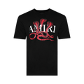 Amiri Snake Tee "Black/Red"