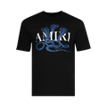 Amiri Snake Tee "Black/Blue"