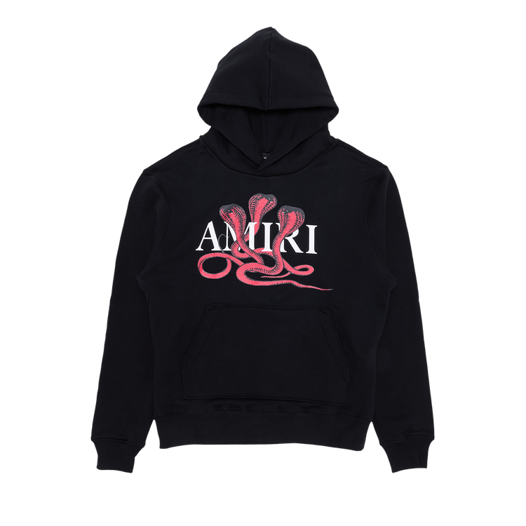 Amiri Snake Hoodie "Black/Red"