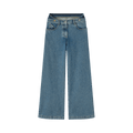 The Attico Denim Pants "Light Blue"