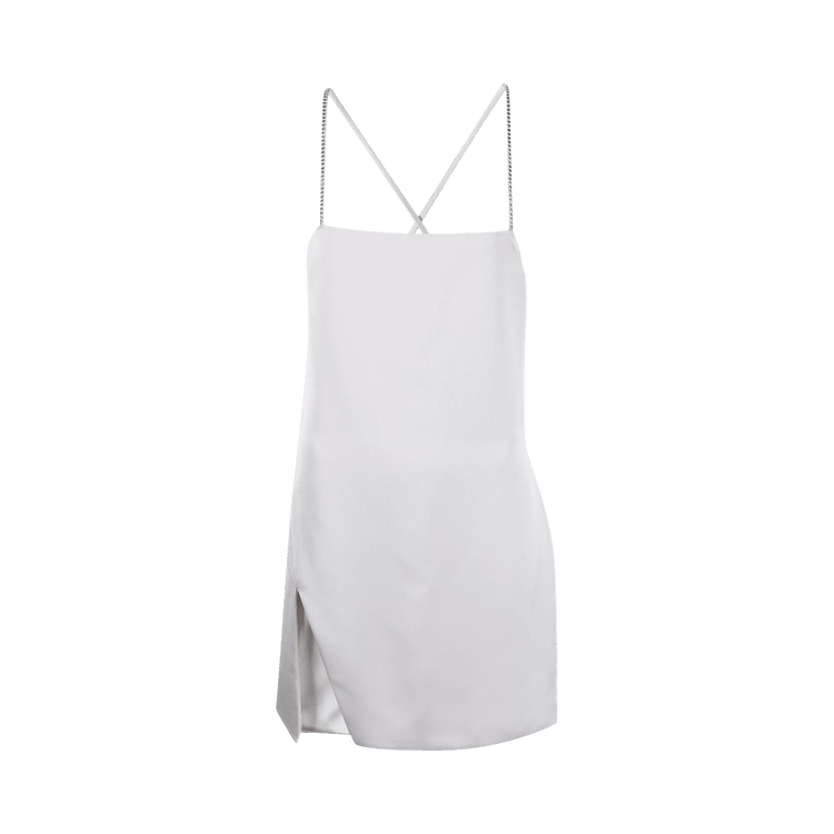 The Attico Fujiko Mini Dress "Silver"