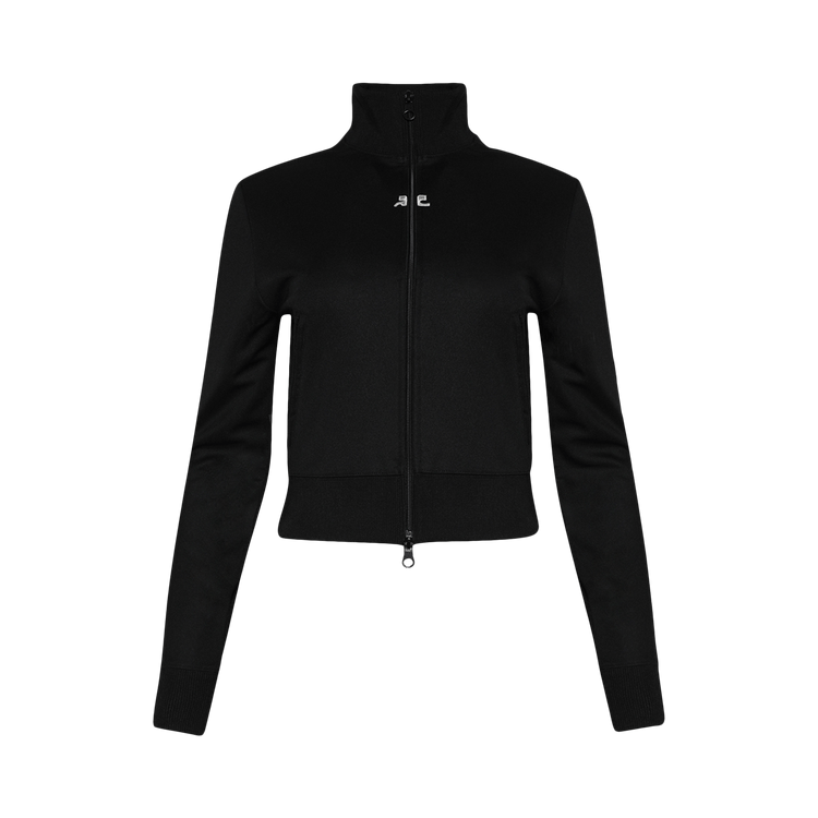 Courrèges Tracksuit Interlock Jacket "Black"