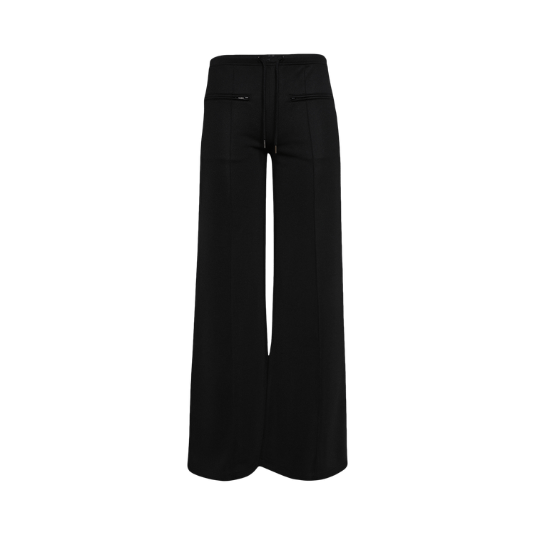 Courrèges Tracksuit Interlock Baggy Pants "Black"
