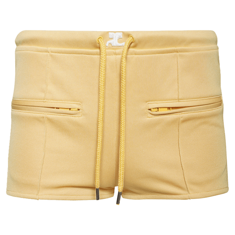 Courrèges Interlock Tracksuit Mini Short "Pollen"