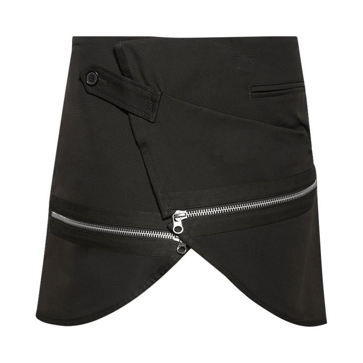 Courrèges Mini Skirt "Mud Brown"