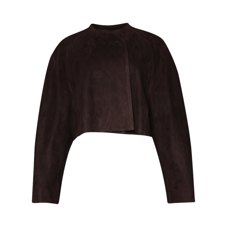Khaite Garothy Jacket "Dark Brown"