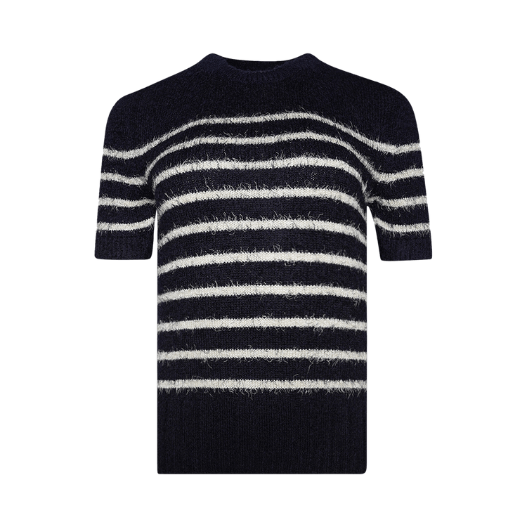 Khaite Luphia Sweater "Navy/Cream"