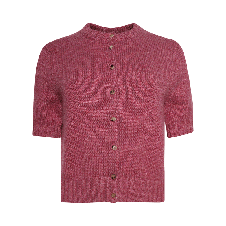 Khaite Nora Cardigan "Amaranth"